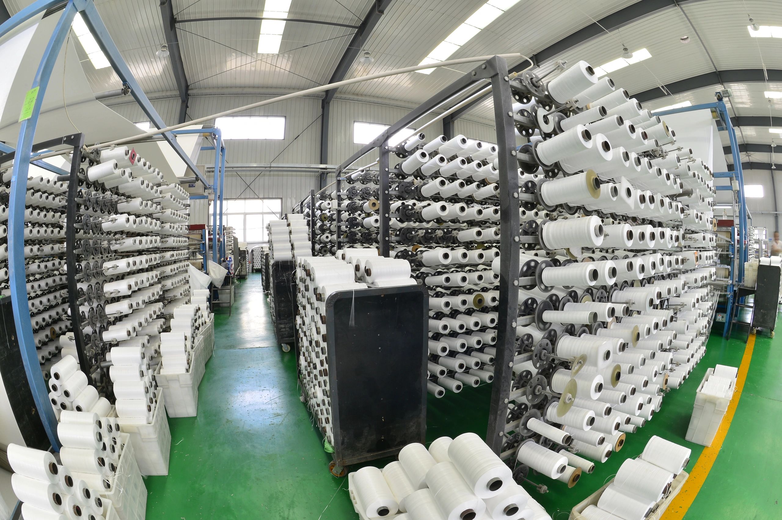 Production and packaging environment representing decorative coating products