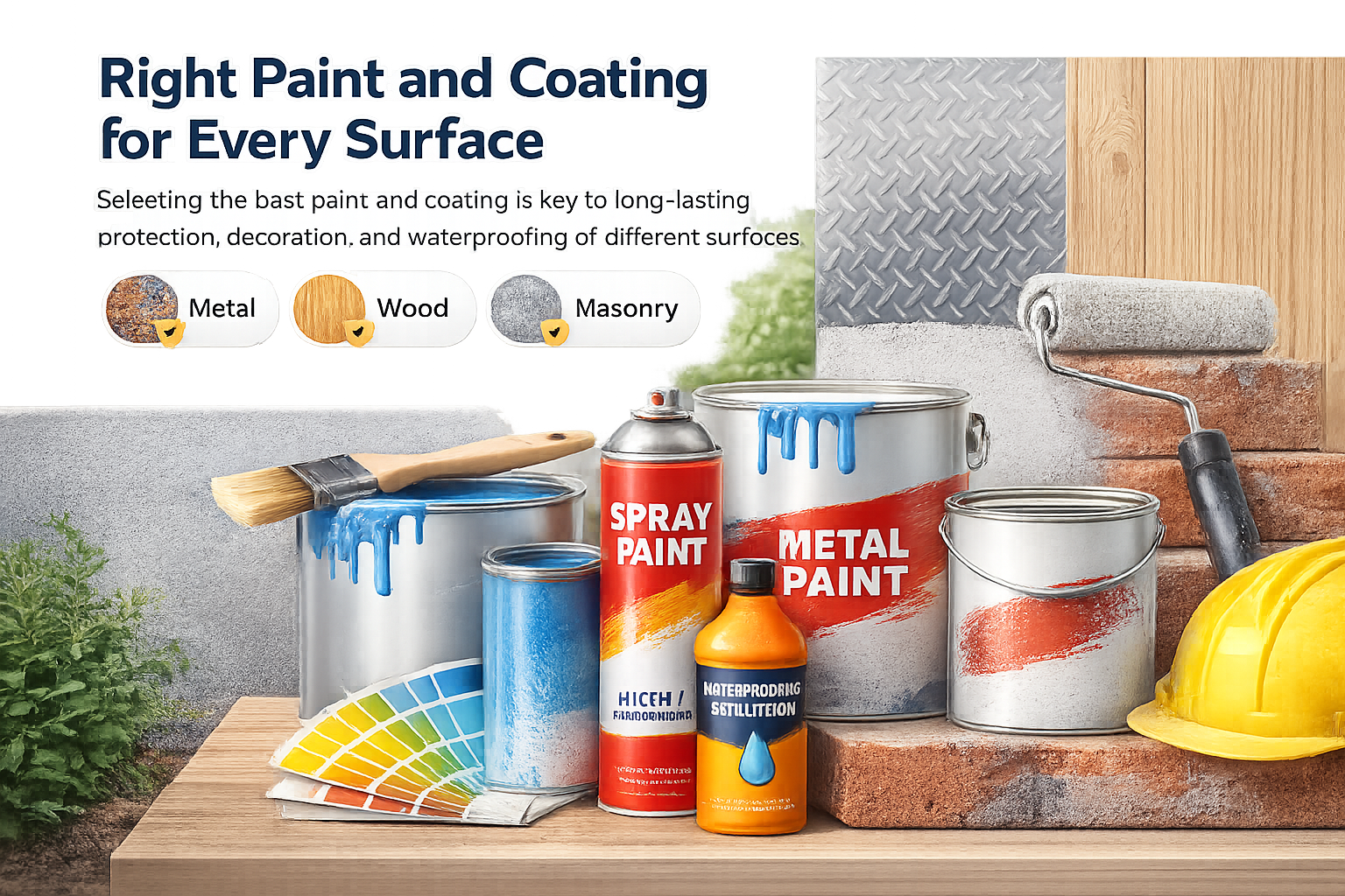 Right Paint and Coating for Every Surface